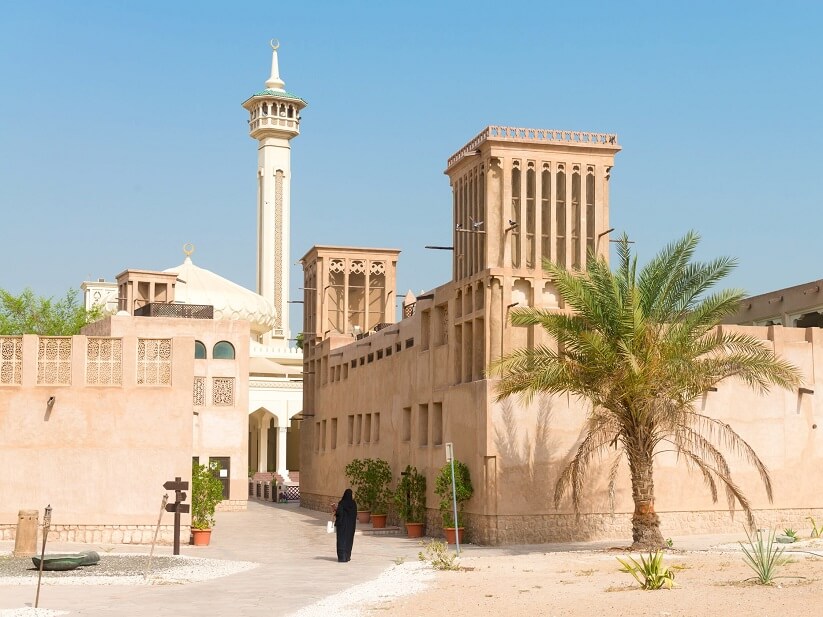 Al Bastakiya In Old Dubai